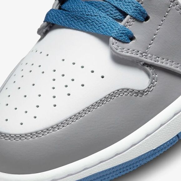 Brand New Jordan 1 men's Cement True Blue 2022 size 10.5 gray  100% Authentic - Picture 8 of 9